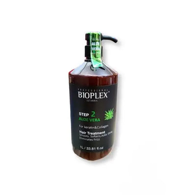 BIOPLEX<br> <b> STEP 2 ALOE VERA For Keratin & Collagen</b><br><h5>Cheveux Colorés-1L</h5>ORIGINE Turquie <img style="vertical-align: middle;" src=" https://shorturl.at/afl23">