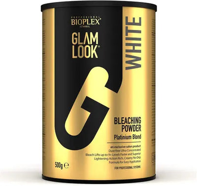 BIOPLEX<br> <b> GLAM LOOK WHITE</b><br><h5>POUDRE ECLAIRCISSANTE -500g</h5>ORIGINE Turquie <img style="vertical-align: middle;" src=" https://shorturl.at/afl23">