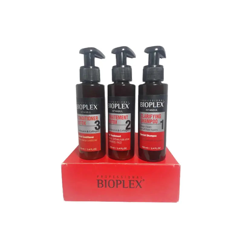 BIOPLEX<br> <b> SPECIAL BOTOX HAIR REPAIR KIT</b><br><h5>-100ml</h5>ORIGINE Turquie <img style="vertical-align: middle;" src=" https://shorturl.at/afl23">