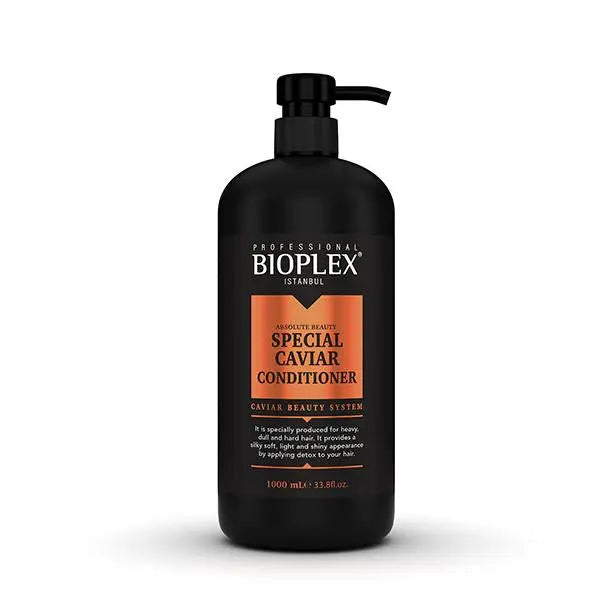 BIOPLEX<br> <b> SPECIAL CAVIAR CONDITIONER</b><br><h5>cheveux humides-1000ml</h5>ORIGINE Turquie <img style="vertical-align: middle;" src=" https://shorturl.at/afl23">