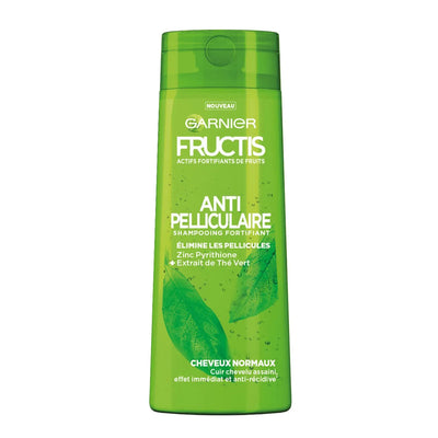 GARNIER<br> <b> FRUCTIS actifs</b><br><h5>SHAMPOOING tous type de cheveux - 250ml</h5>Origine France <img style="vertical-align: middle;" src=" https://shorturl.at/bDMR9">