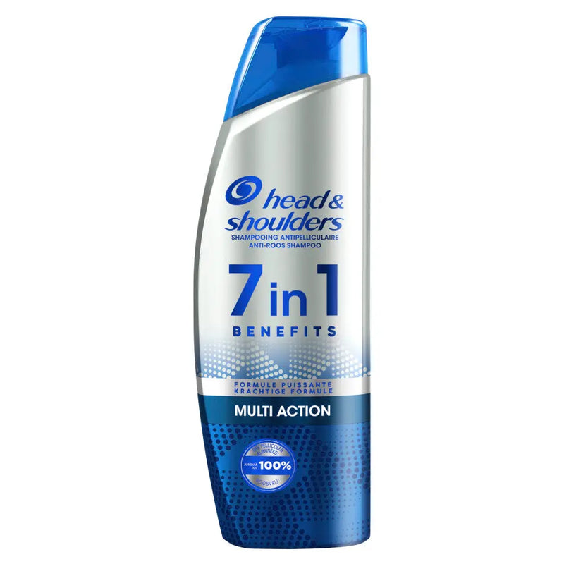 Head & Shoulders<br> <b> Shampooing MULTI ACTION</b><br>Shampooing 7 EN 1 benefits<br><h5>Cheveux gras-225ml</h5>Origine France <img style="vertical-align: middle;" src="https://bit.ly/3VT5bp1">