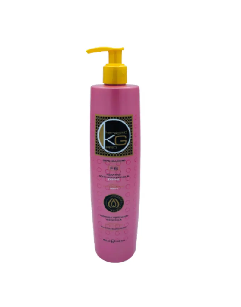 KERAGOLD pro<br> <b> FB kératine acide hyluronque</b><br><h5>shampooing sans sulfates-Cheveux colorés-500ml</h5>