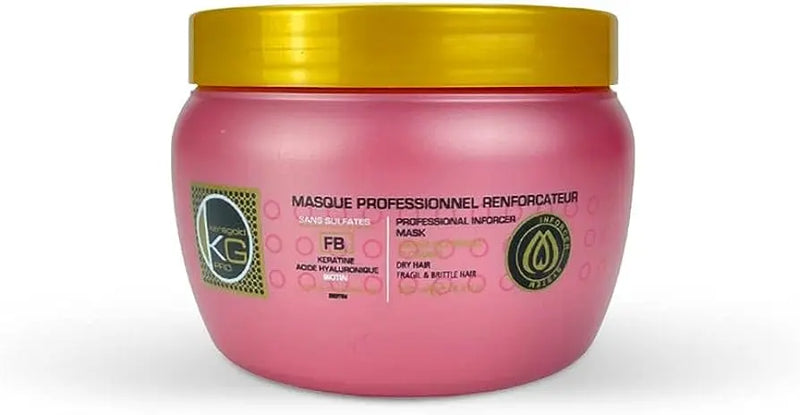 KERAGOLD pro<br> <b> MASQUE PROFESSIONNEL RENFORCATEUR FB</b><br><h5>Masque Renforçateur-Cheveux Secs-500ml</h5>