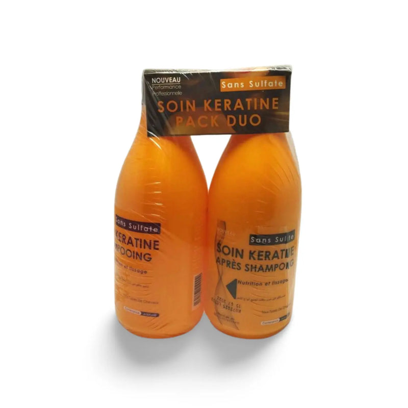 KHALIL COSMETIQUE<br> <b> SOIN KERATINE</b><br><h5>PACK DUO-500ml</h5>