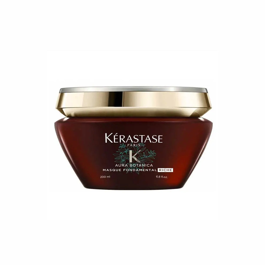 Kérastase <br> <b>AURA BOTANICA</b> <br> <h5>Masque Fondamental Cheveux Secs - 200 ml </h5>Origine France <img style="vertical-align: middle;" src="https://bit.ly/3VT5bp1">