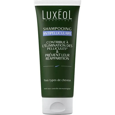 LUXEOL<br> <b> Shampooing antipelliculaire</b><br>200ml</h5>Origine France <img style="vertical-align: middle;" src=" https://shorturl.at/bDMR9">