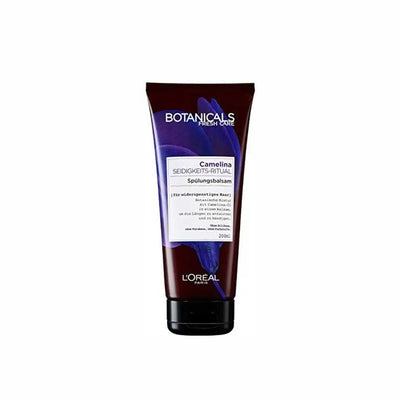 L'Oréal Paris <br> <b>BOTANICALS Camelina Smooth Ritual </b> <br> <h5>Masque cheveux fragiles - 100 ml </h5>Origine France </h6> <img style="vertical-align: middle;" src=" https://shorturl.at/bDMR9">