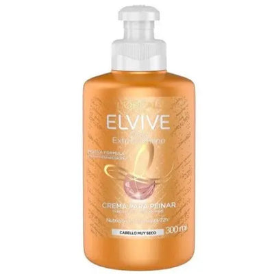 L'Oréal Paris <br> <b>ELVIVE OLEO EXTRAORDINARIO</b> <br> <h5>Crème coiffante - 300 ml </h5>Origine France <img style="vertical-align: middle;" src=" https://shorturl.at/bDMR9">