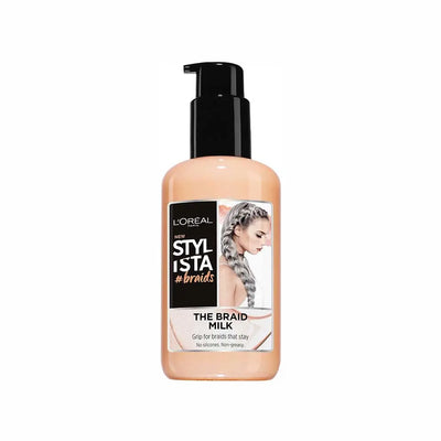 L'Oréal Paris<br><b>STYLISTA BRAIDS </b><br><h5>THE BRAID MILK <h5>Origine France <img style="vertical-align: middle;" src=" https://shorturl.at/bDMR9">