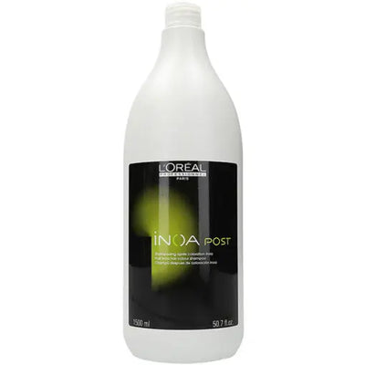 L'Oréal Professionnel <br><b> Inoa Post-Color </b><br><h5>SHAMPOING POST-COULEUR 1500 ml</h5>Origine France <img style="vertical-align: middle;" src=" https://shorturl.at/bDMR9">