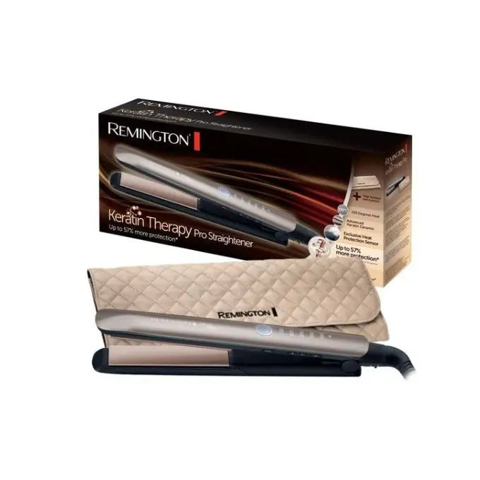 Remington<br><b> keratin therapy s-8590</b><br><h5>Lisseur<br></h5>Origine Allemand <img style="vertical-align: middle;" src="https://shorturl.at/mkeEp">