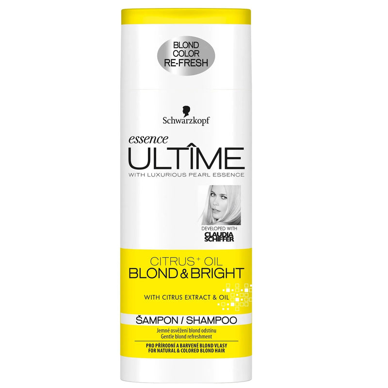 SCHWARZKOPF<br> <b> Essence ultime citrus + oil</b><br><h5>shampooing-cheveux blonds-250ml</h5>