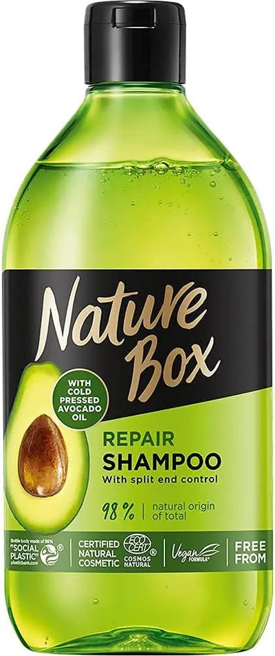 SCHWARZKOPF<br> <b> Nature box REPAIR shampoo with split end control</b><br><h5>shampooing-385ml</h5>