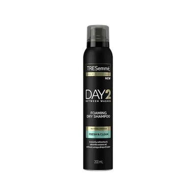 TRESEMME<br> <b> Day2 Between washes</b><br><h5>shampooing sec-200ml</h5>Origine France </h6> <img style="vertical-align: middle;" src=" https://shorturl.at/bDMR9">