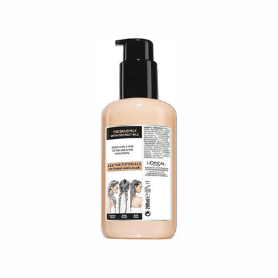 L'Oréal Paris<br><b>STYLISTA BRAIDS </b><br><h5>THE BRAID MILK - 200 ml <h5>Origine France <img style="vertical-align: middle;" src=" https://shorturl.at/bDMR9">