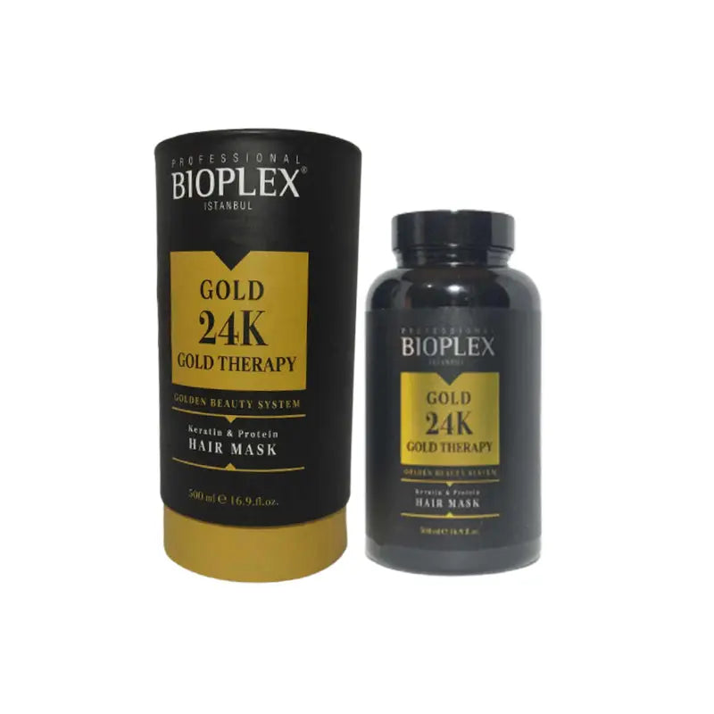 BIOPLEX<br> <b> GOLD 24K GOLD THERAPY hair mask</b><br><h5>Masque -500ml</h5>ORIGINE Turquie <img style="vertical-align: middle;" src=" https://shorturl.at/afl23">