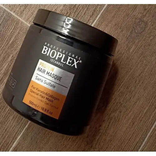 BIOPLEX<br> <b> PROTEIN HAIR MASK SANS SULFATE</b><br><h5>tous les types de cheveux-500ml</h5>ORIGINE Turquie <img style="vertical-align: middle;" src=" https://shorturl.at/afl23">