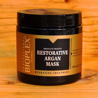 BIOPLEX<br> <b> RESTORATIVE AGRAN MASK</b><br><h5>-500ml</h5>ORIGINE Turquie <img style="vertical-align: middle;" src=" https://shorturl.at/afl23">