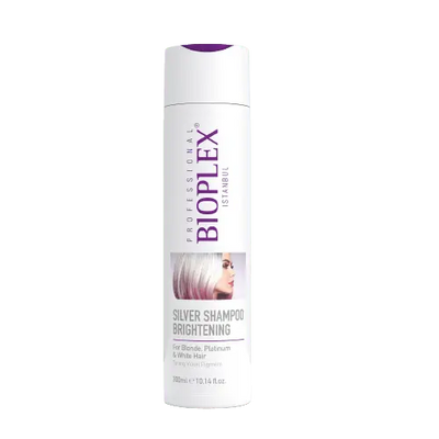 BIOPLEX<br> <b> SILVER SHAMPOO BRIGHTENING</b><br><h5>-300ml</h5>ORIGINE Turquie <img style="vertical-align: middle;" src=" https://shorturl.at/afl23">