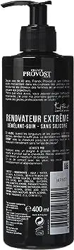 FRANCK PROVOST<br> <b> Renovateur extrême sans silicone</b><br><h5>Après-shampooing-400ml</h5>Origine France <img style="vertical-align: middle;" src=" https://shorturl.at/bDMR9">