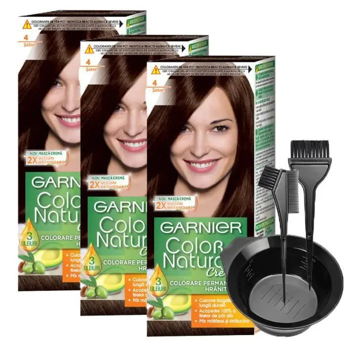 GARNIER<br> <b> 4 Kahve / Châtain</b><br><h5>Coloration cheveux-60/40/12ml</h5>Origine Turquie <img style="vertical-align: middle;" src="https://t.ly/FULqU">