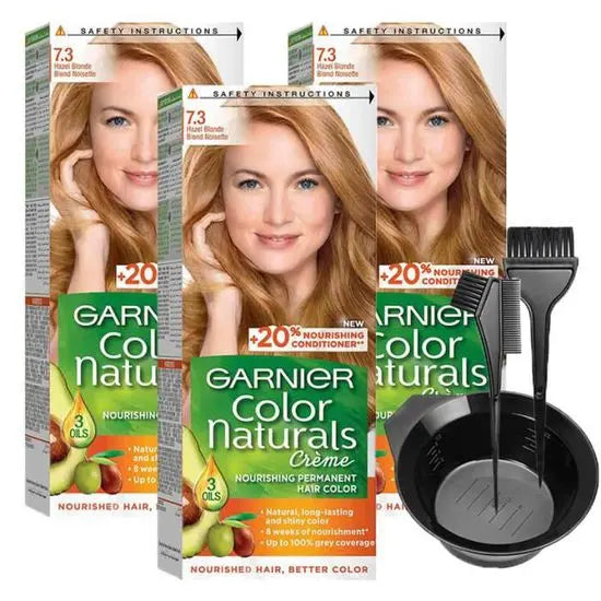 GARNIER<br> <b> 7.3 FINDIK KABUGU / Blond Noisette</b><br><h5>Coloration cheveux-60/40/12ml</h5>Origine Turquie <img style="vertical-align: middle;" src="https://t.ly/FULqU">