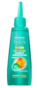 GARNIER<br> <b>FRUCTIS FORCE ULTIME</b><br>Traitement de renouveau capillaire, +1000 cheveux en 90 jours<br><h5> -84ml</h5>Origine France <img style="vertical-align: middle;" src=" https://shorturl.at/bDMR9">