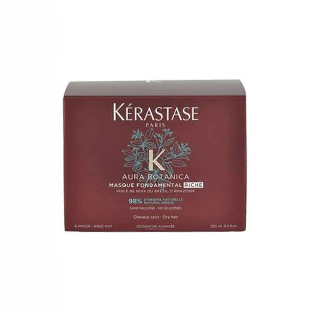 Kérastase <br> <b>AURA BOTANICA</b> <br> <h5>Masque Fondamental Cheveux Secs - 200 ml </h5>Origine France <img style="vertical-align: middle;" src="https://bit.ly/3VT5bp1">