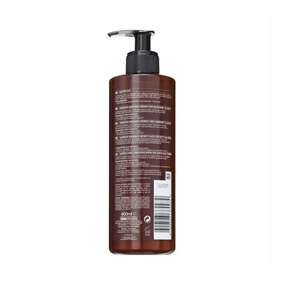 L'Oréal Paris <br> <b>BOTANICALS Geranium </b> <br> <h5>Shampooing cheveux ternes ou colorés - 400 ml </h5>Origine Europe <img style="vertical-align: middle;" src="https://shorturl.at/stvQ3">