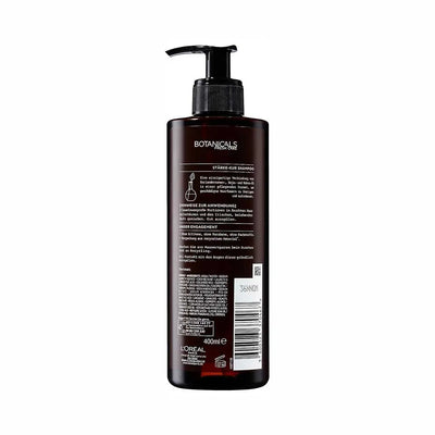 L'Oréal Paris <br> <b>BOTANICALS Koriander</b> <br> <h5>Shampooing cheveux abîmés - 400 ml </h5>Origine Europe <img style="vertical-align: middle;" src="https://shorturl.at/stvQ3">