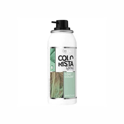L'Oréal Paris<br><b>COLORISTA spray MINTHAIR</b><br><h5>Coloration cheveux - 75ml </h5>Origine France <img style="vertical-align: middle;" src=" https://shorturl.at/bDMR9">