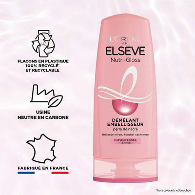 L'Oréal Paris<br><b>ELSEVE Nutri-Gloss</b><br><h5>DÉMÊLANT Cheveux longs ternes - 200 ml <h5>