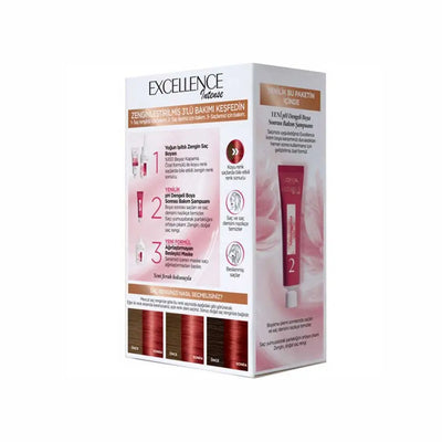 L'Oréal Paris<br><b>Excellence 6.66</b><br><h5>Coloration cheveux <h5>Origine Turquie <img style="vertical-align: middle;" src="https://t.ly/FULqU">