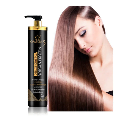 OMEGA 3 <br> <b> OMEGA 3 (1L) PROTEIN HAIR CONDIONER</b><br><h5>Après-shampooing-1000ml</h5>Origine Turquie </h6> <img style="vertical-align: middle;" src=" https://shorturl.at/cyMX1">