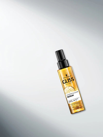 SCHWARZKOPF<br> <b> GLISS ULTIMATE OIL ELIXIR</b><br><h5>Sérum-Cheveux abîmés-100ml</h5>ORIGINE Turquie <img style="vertical-align: middle;" src=" https://shorturl.at/afl23">