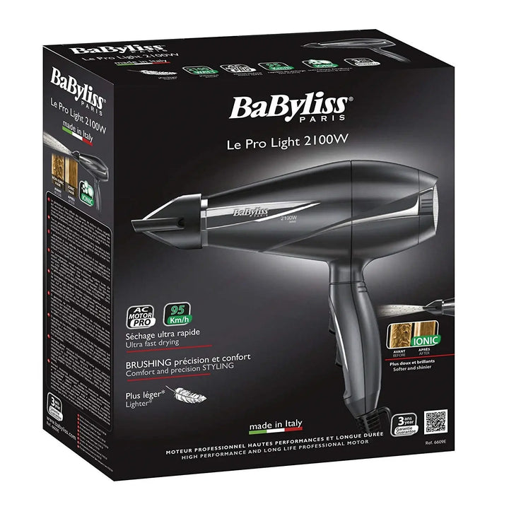 BaByliss<br> <b> SECHOIR-6609E LE PRO LIGHT 2100W</b>