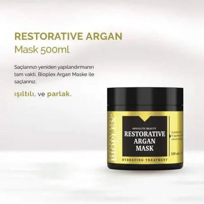 BIOPLEX<br> <b> RESTORATIVE AGRAN MASK</b><br><h5>-500ml</h5>ORIGINE Turquie <img style="vertical-align: middle;" src=" https://shorturl.at/afl23">