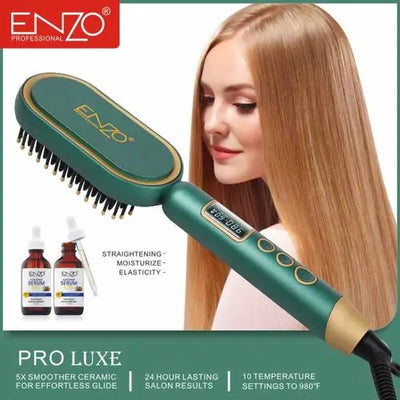 ENZO<br> <b> Brosse Chauffante-EN-4103 PRO LUXE</b>