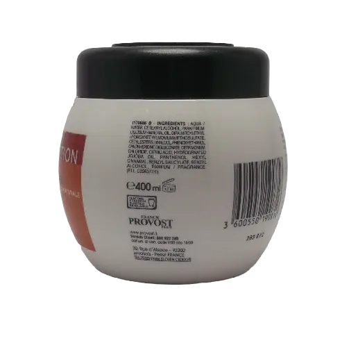 FRANCK PROVOST<br> <b>EXPERT REPARTION masque professionnel à l'huile de jojoba</b><br><h5> cheveux endommagés - 400ml</h5>Origine France <img style="vertical-align: middle;" src=" https://shorturl.at/bDMR9">