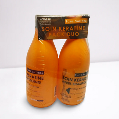 KHALIL COSMETIQUE<br> <b> SOIN KERATINE</b><br><h5>PACK DUO-500ml</h5>