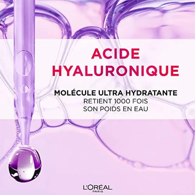 L'Oréal Paris<br><b>Elseve Hyaluron Repulp</b><br><h5>Sérum Hydra-Texturisant<br>Cheveux Déshydratés -150 ml</h5>Origine France <img style="vertical-align: middle;" src=" https://shorturl.at/bDMR9">