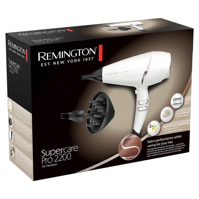 Remington<br> <b> SECHOIR-AC7200W SUPER CARE PRO 2200</b>