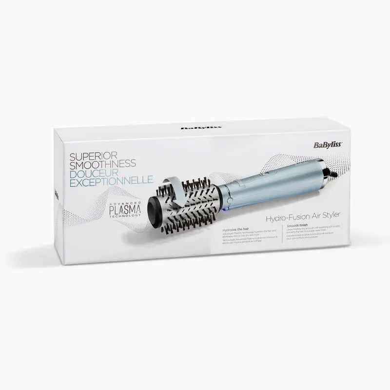 BaByliss<br> <b> Brosse Chauffante-Hydro-Fusion Air Styler AS773E</b>