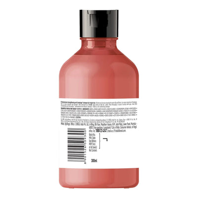 L'Oréal Professionnel <br><b>Série Expert Inforcer</b><br><h5>Shampoing Anti-Casse Cheveux Colorés - 300 ml</h5>Origine France <img style="vertical-align: middle;" src=" https://shorturl.at/bDMR9">