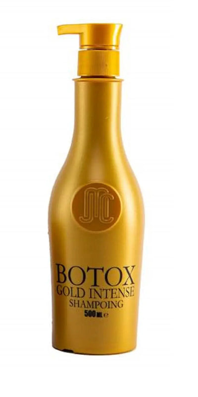 BOTOX GOLD INTENSE<br> <b> SHAMPOOING </b><br><h5>cheveux sensibles-500ml</h5>Origine Turquie </h6> <img style="vertical-align: middle;" src=" https://shorturl.at/cyMX1">