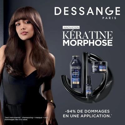 DESSANGE Kératine Morphose Soin Sans Rinçage Resurfaçant Cheveux Abîmés-50ml seven-dz