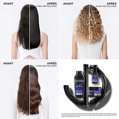 DESSANGE Kératine Morphose Soin Sans Rinçage Resurfaçant Cheveux Abîmés-50ml seven-dz