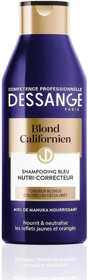 DESSANGE Blond Californien Shampoing nutri-correcteur cheveux blonds colorés ou décolorés-250ml Seven-dz