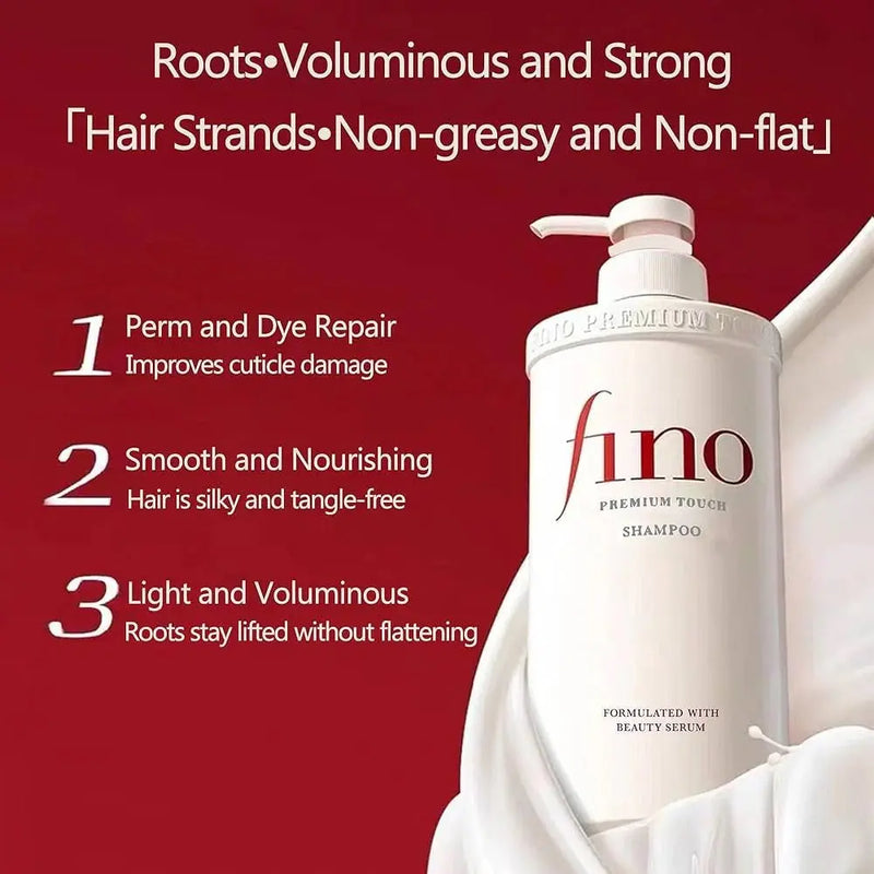 FINO Premium Touch Shampoing 550ml  Seven-Dz